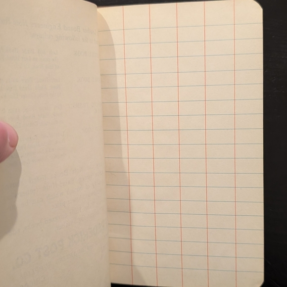 Vintage Frederick Post Co Leather Level Book 380AF Engineer Notebook - Picture 3 of 3